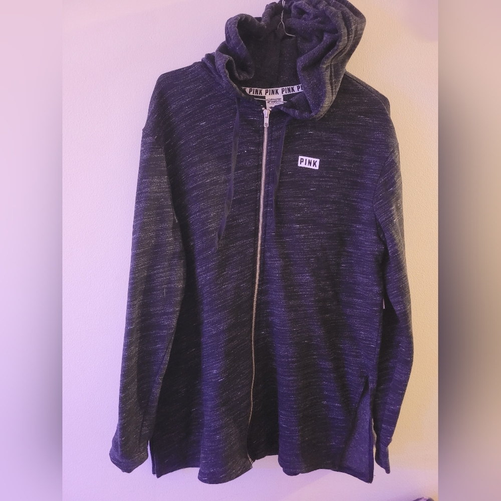PINK Victoria's Secret Dark Gray Oversized Sweater